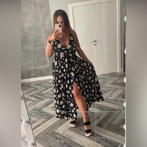 Denny Rose open back strappy dress.